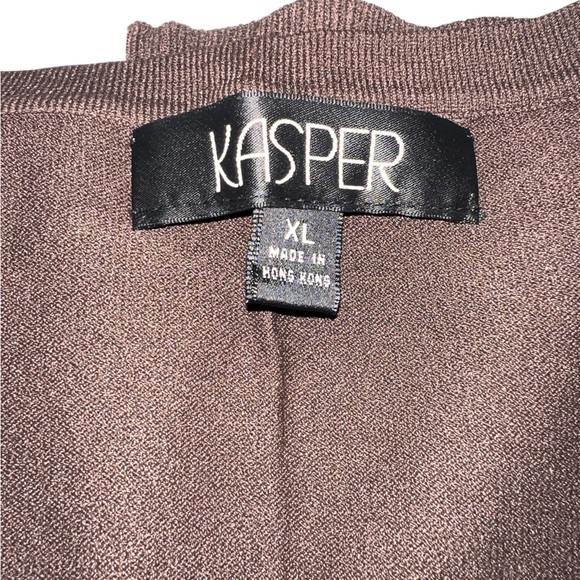 Kasper Multicolor Striped Women's Blouse, size XL - Picture 9 of 10